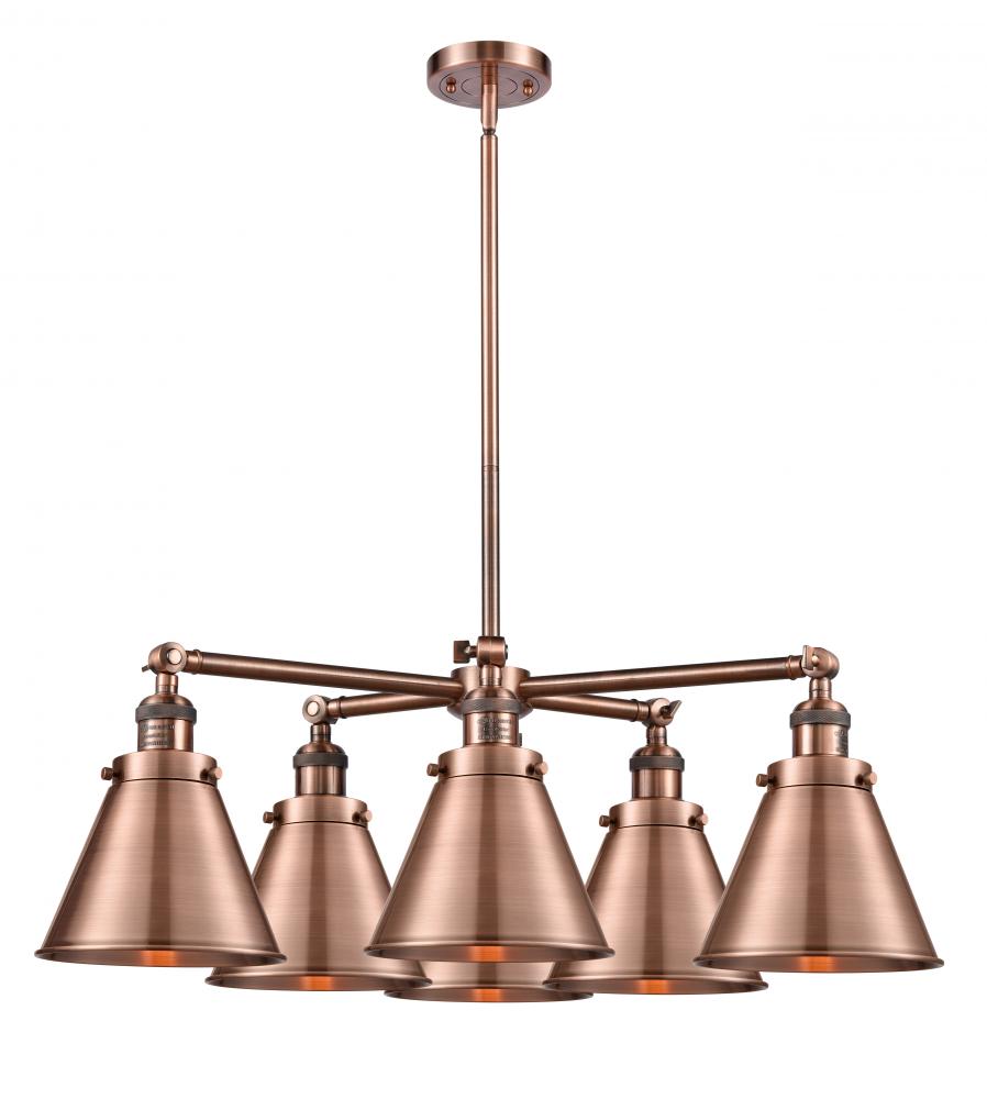 Appalachian 6 Light Chandelier part of the Franklin Restoration Collection
